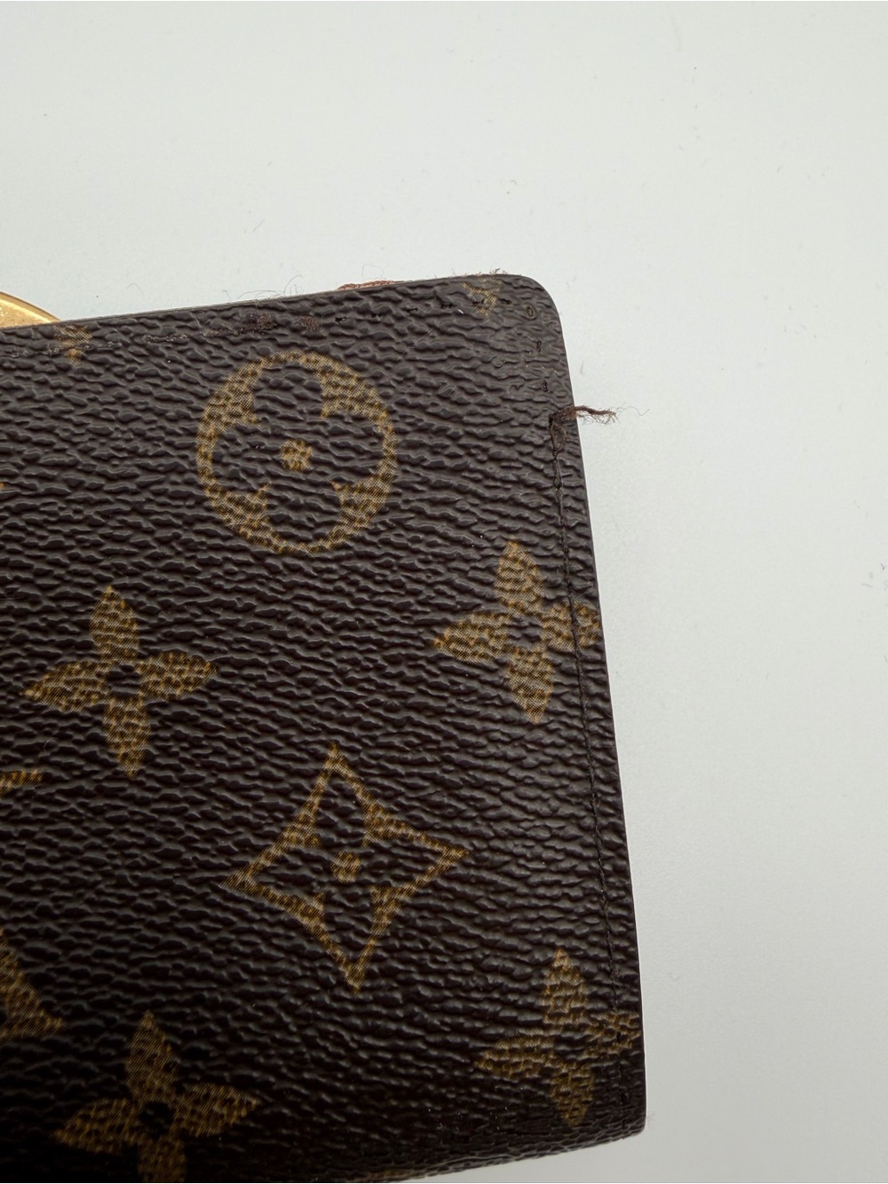 Louis Vuitton Monogram Viennois Kiss-Lock Wallet Monogram Canvas CA0041 Vintage - Picture 6 of 14